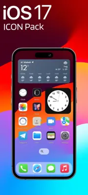 iOS 17 Icon pack android App screenshot 3